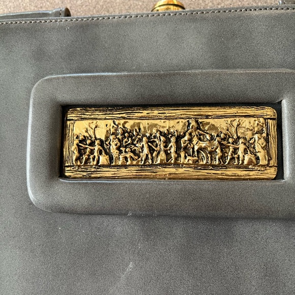 Triangle New York Gray Pocketbook - Picture 2 of 13